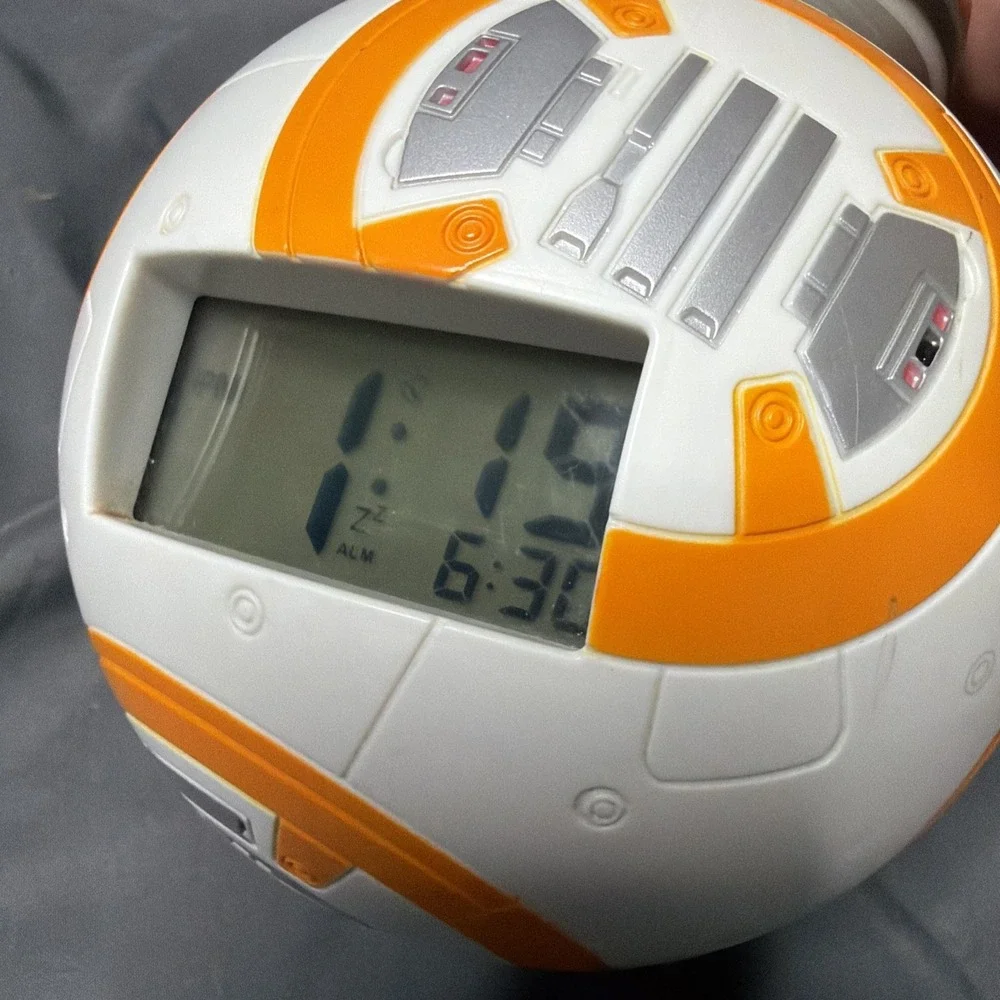 Bulb Botz Star Wars BB-8 Light-Up Alarm Clock Works